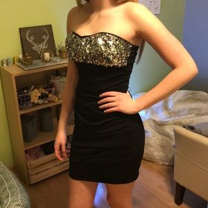 Ruby Rox Strapless Dress